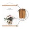 Miaowater Magnetic Poster Frame Hanger,8x10 8x12 8x18 Light Wood Wooden Frames Hangers for Photo Picture Art Canvas Print Artwork Wall Hanging Teak Wood 8&#x27;&#x27;